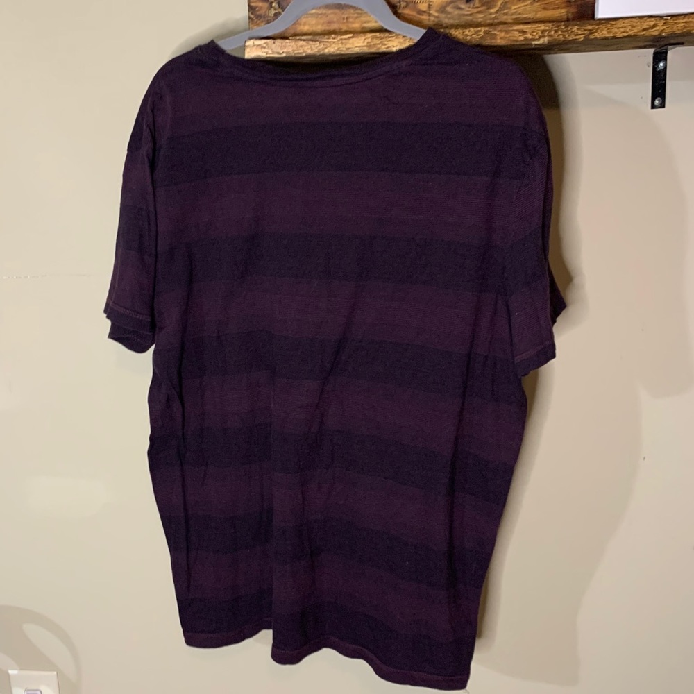 Men’s Purple Striped T-Shirt